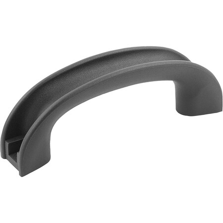 Kipp Arch Pull Handle L=137 Polyamide, Black, A=112-117 K1217.11206